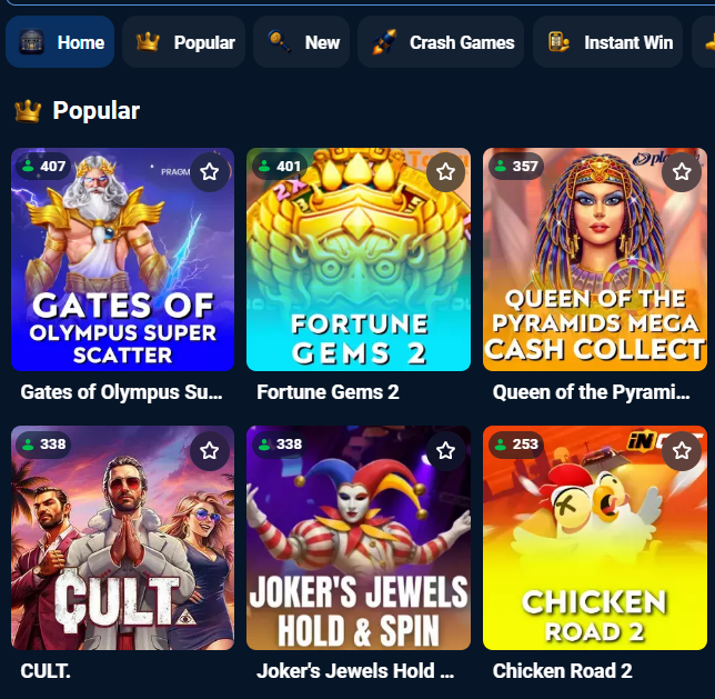 Bonobo Casino spiele
